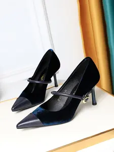 Women's Solid Color Stiletto Heels, Elegant Heeled Shoes, Fashionable Pointed Toe High Heel Shoes for Party, Daily Clothing Decor for Women & Girls