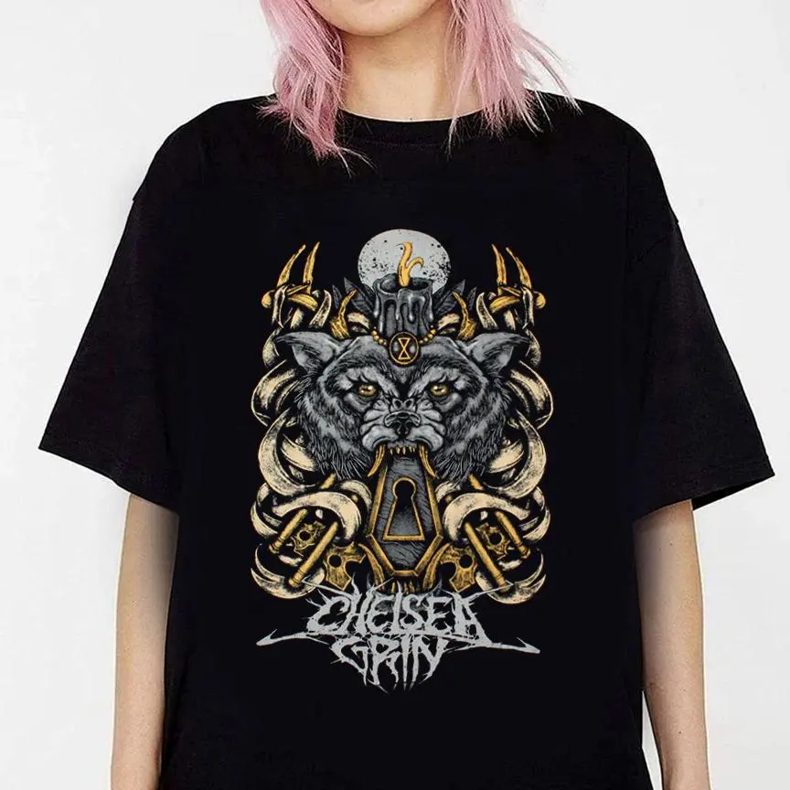 CHELSEA GRIN WOLFKEYS SUICIDE SILENCE EMMURE Unisex T-Shirt HA301012