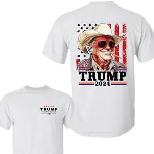 Western Trump Cowboy You Missed Flag Shirt, Make America Great Again, Election 2024, Gifts for Trump Supporters, Full Colors, Full Sizes