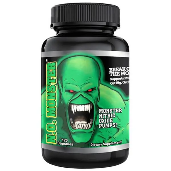Colossal Labs Nitric Oxide Booster with L-Arginine, Extreme Pumps to Build Strength and Muscle, Pre-Workout, 120 Capsules per Bottle