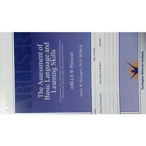 USED Book - The Assessment of Basic Language and Learning Skills: Ablls-r Protocol by James W. Partington (Paperback) - english