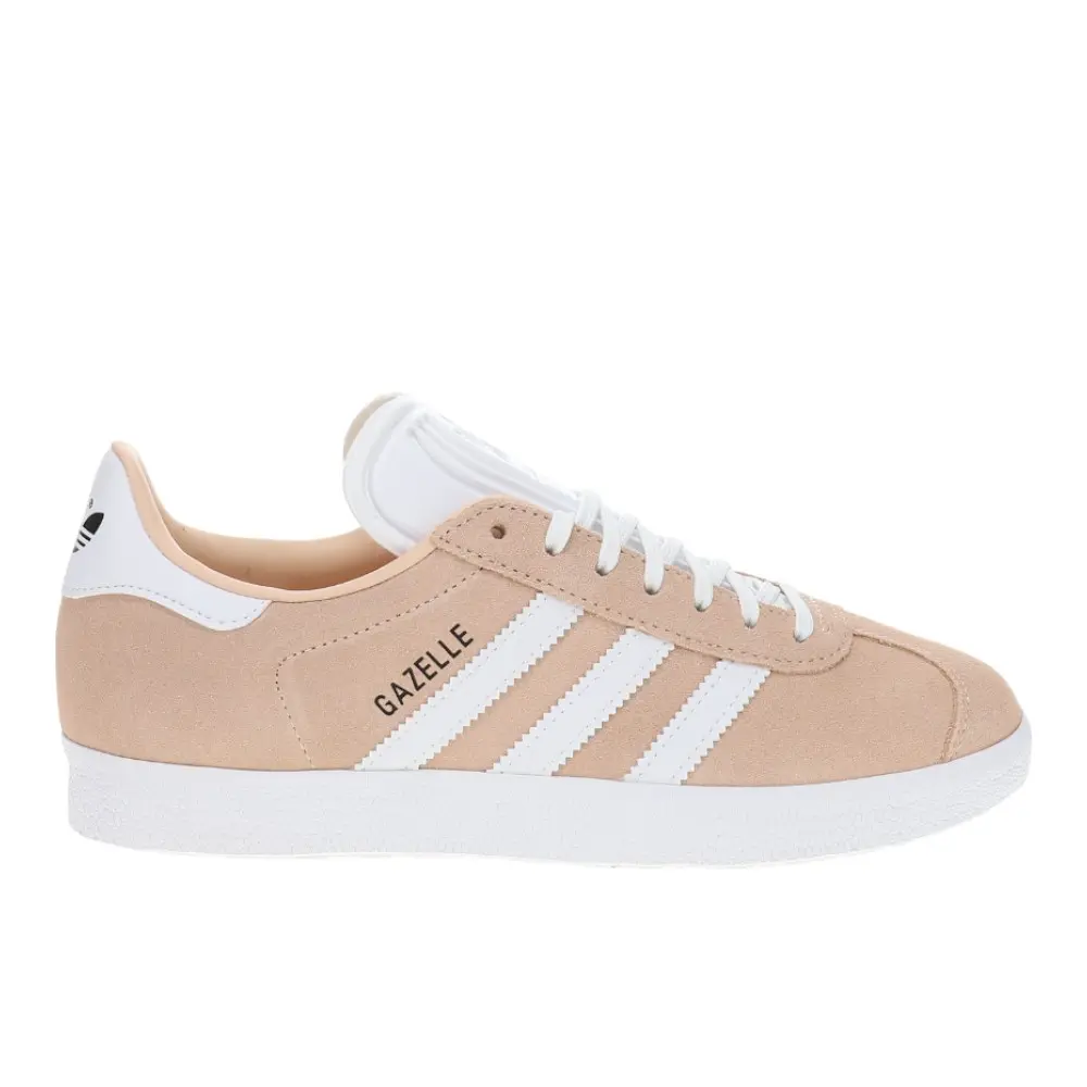 adidas Womens Gazelle Sneakers Shoes Casual - Pink adidas Womens Gazelle Sneakers Shoes Casual - Pink