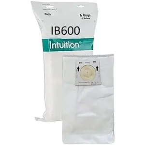 6 IB600 Replacement HEPA Bags Compatible with Kenmore Intuition Upright Pet Friendly Lift-Away Carpet Vacuum Cleaner BU4022 - BU4021 - BU4020 - BU4018- BU4050