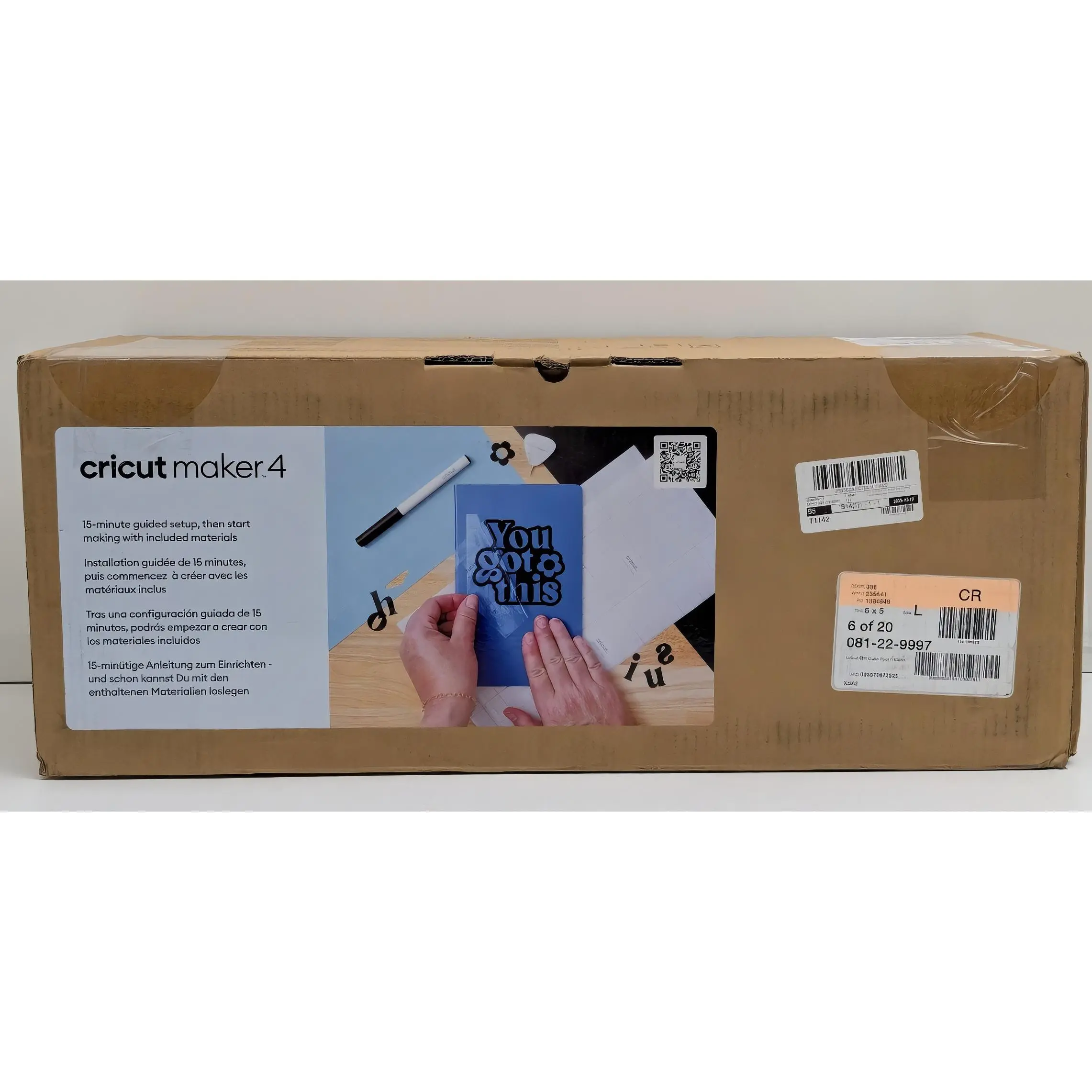 Cricut Maker 4 Electric Die Cutting Tool/Cutting Machine/Seashell