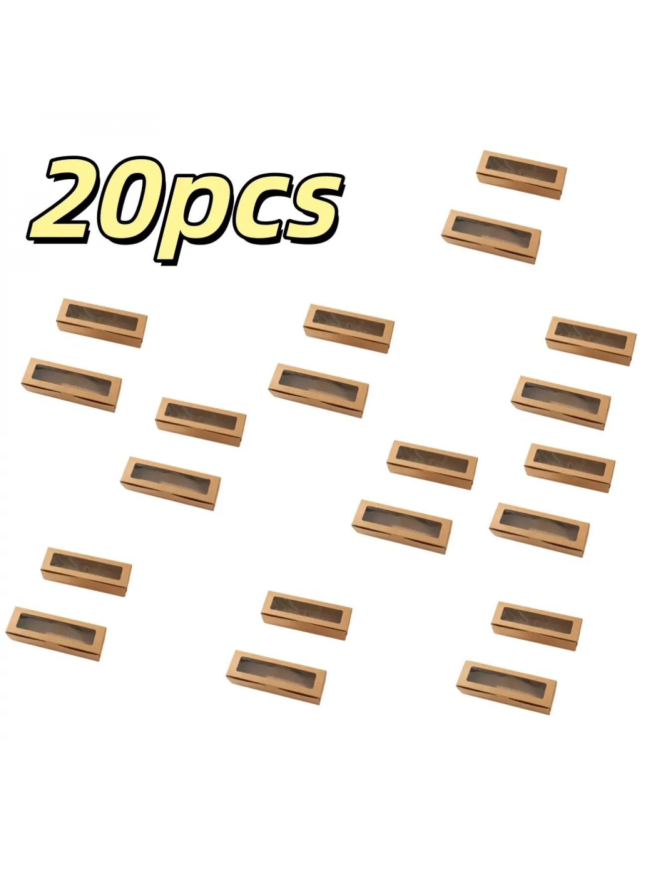 20pcs brown