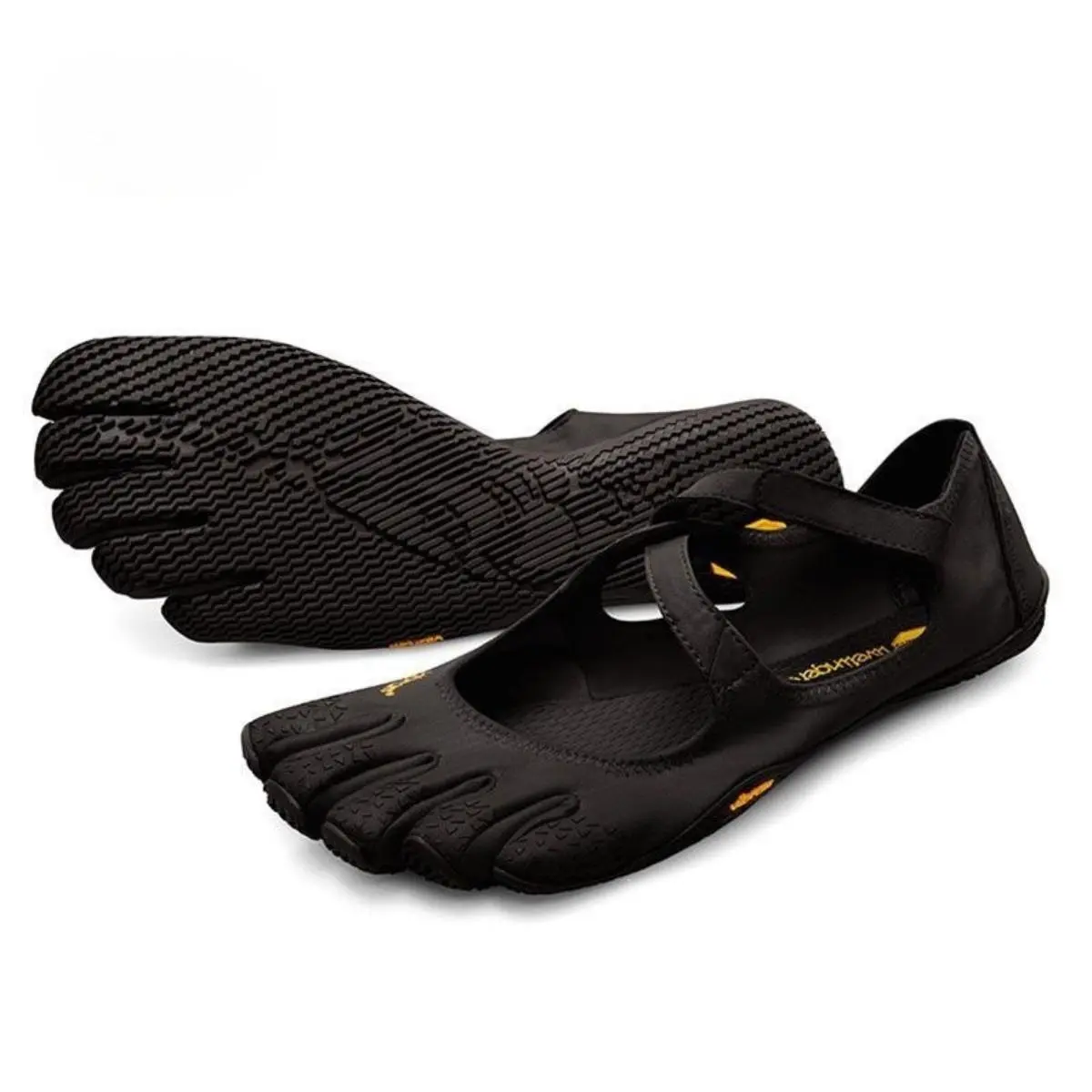 Vibram V-Soul FiveFingers Split Toe Minimalist Barefoot Shoes, Yoga Pilates Indoor Fitness Dance Shoes for Women
