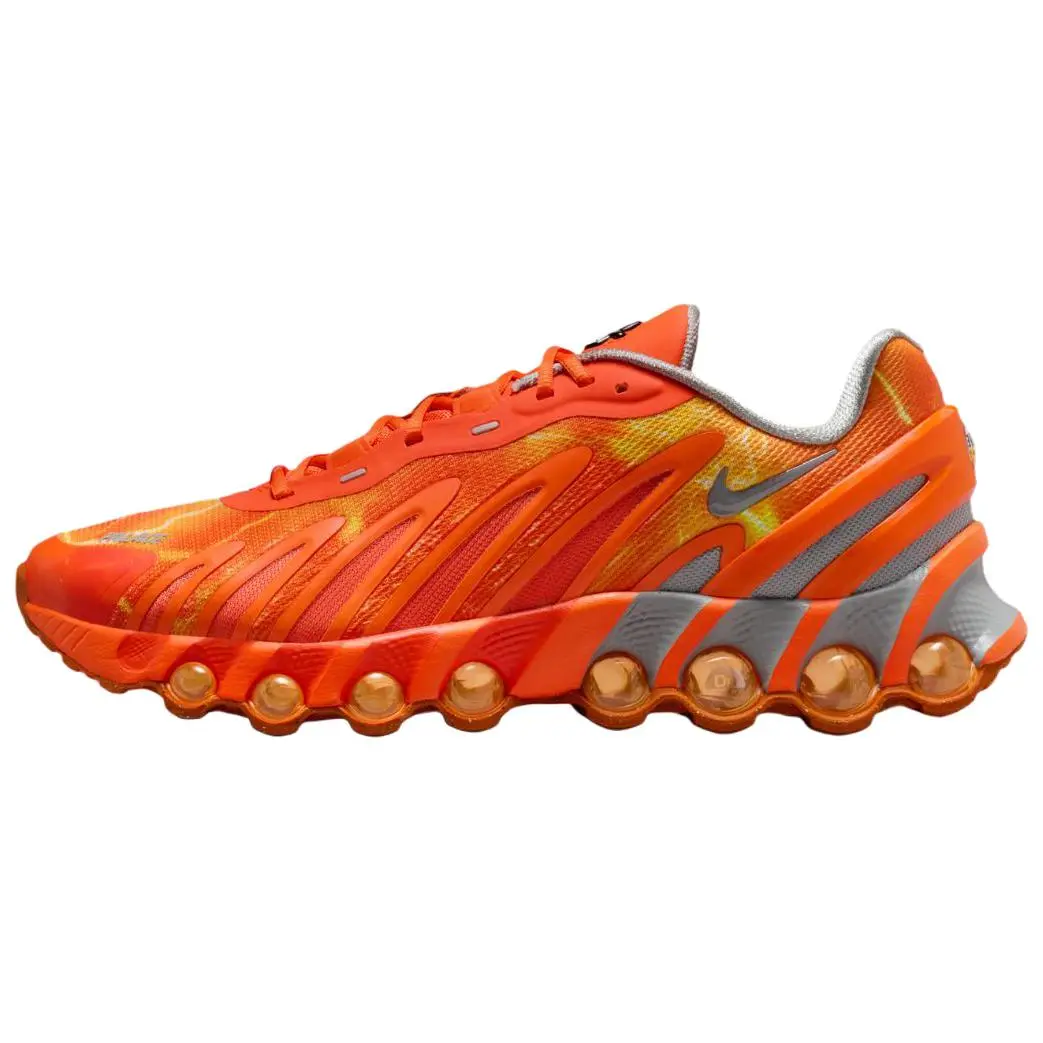 PALACE x Nike Air Max Dn8 Men's Athletic Running Shoes - Skepta Collaboration, Orange, Comfortable Fit, Casual Running Footwear, Running Trainer, Sporty Outdoor Sneakers