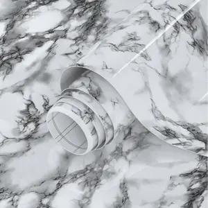 Scandinavian Style & Non-Woven Wallpaper, Self-Adhesive Waterproof Paper for Living Room, Easy Installation Design