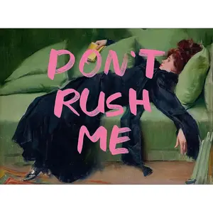 Woman Stamped Cross Stitch Kits for Adults-Embroidery Kits for Beginners Adults,11 CT Patterns Dimensions Counted Cross Stitch Kits for Adults Arts Craft 12x16 inch