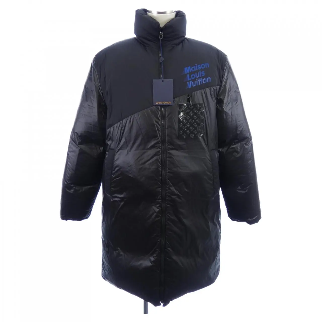 Pre-owned Louis Vuitton Nylon Small Leather Goods Reversible Winter Down Parka Down Coat