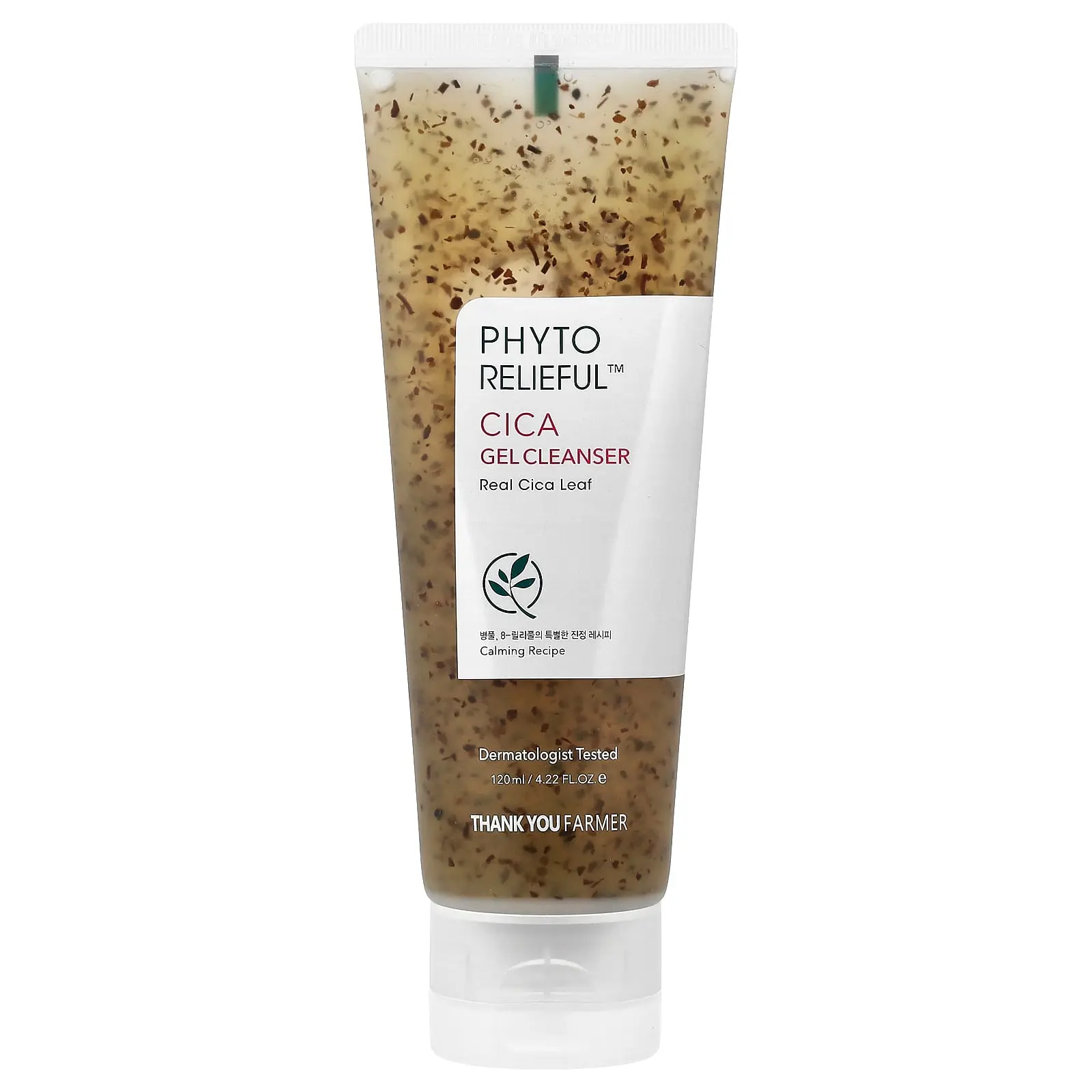 Thank You Farmer Phyto Relieful™, Cica Gel Cleanser, 4.22 fl oz (120 ml)