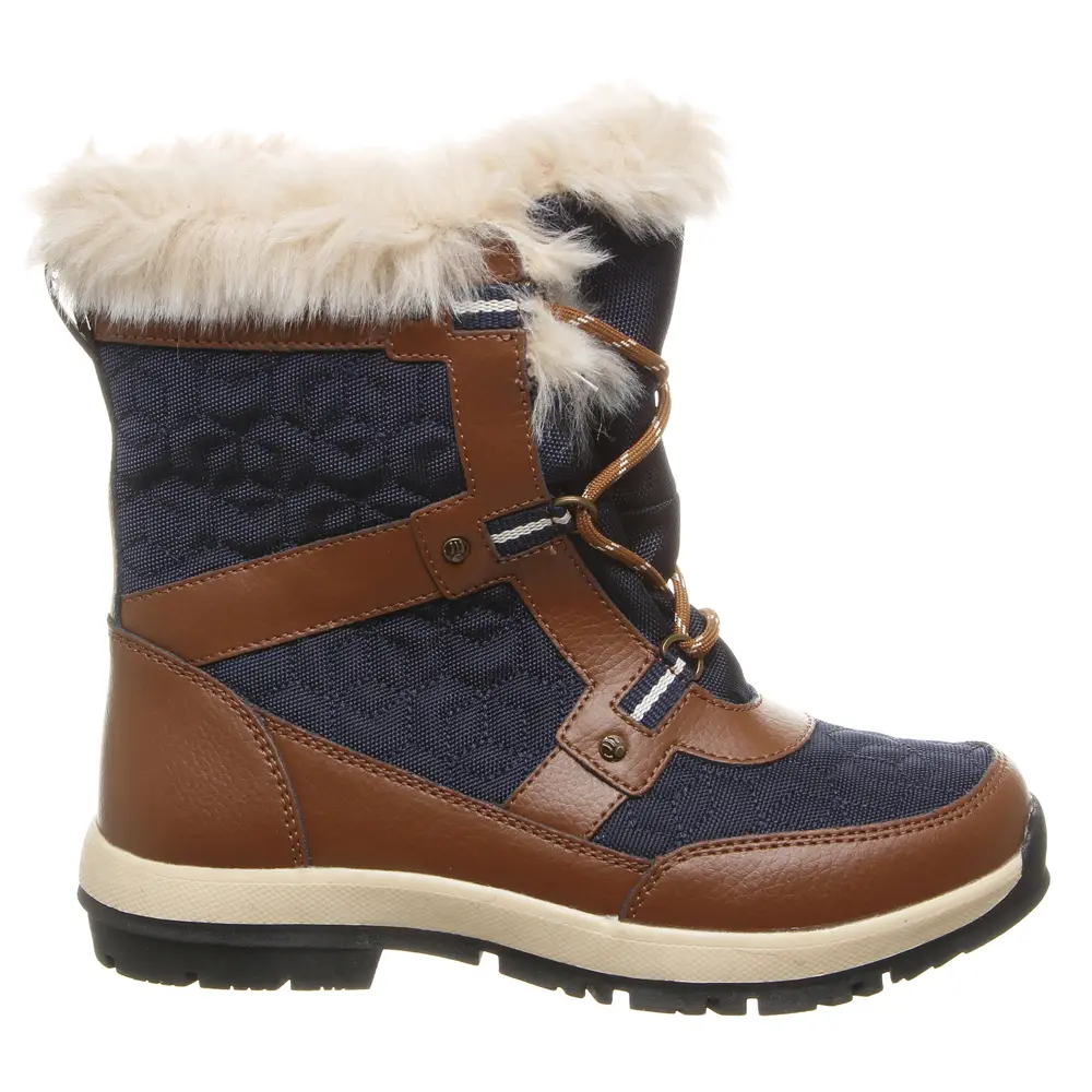 Bearpaw Womens Marina Snow Casual Boots Ankle - Brown Bearpaw Womens Marina Snow Casual Boots Ankle - Brown
