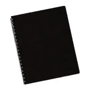 FELLOWES FEL52138 Fellowes Oversz Black - 200Pk Binding Covers