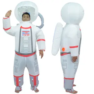 Astronaut Costume for Adult Inflatable Spaceman Costume BLow up Spacesuit Costume Halloween Cosplay Fancy Dress