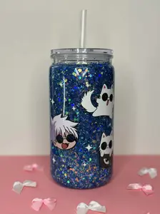 Anime Snow Globe Glitter Cup