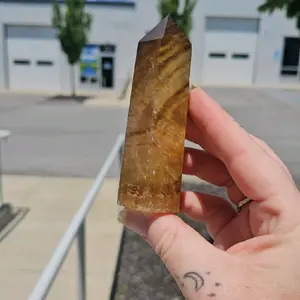 Yellow Fluorite Tower