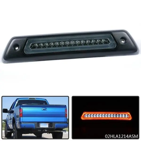 G-PLUS LED Third Brake Light Tail Roof Lamp Assembly, Car Lighting Rear Lights Cars Accessories, Fit for 09-14 Ford F150