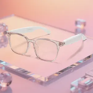 Ai Smart Translation Glasses, Wireless Music & Calls, Blue Light Blocking Lenses, Perfect for Office & Outdoor Use, Multifunctional Smart Glasses