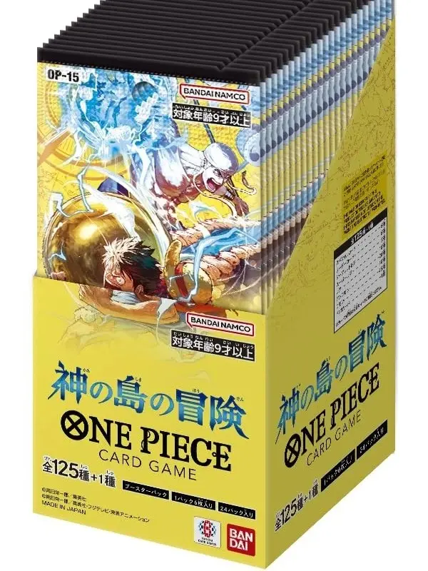OP-15 - ONE PIECE JAPANESE BOOSTER BOX (24 PACKS) - TikTok Shop