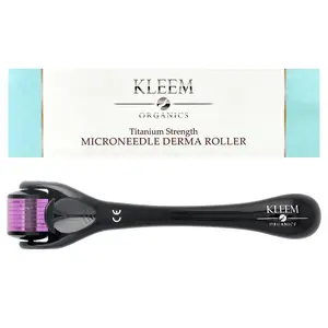 Kleem Organics Microneedle Derma Roller, Titanium Strength, 1 Count Kleem Organics Microneedle Derma Roller, Titanium Strength, 1 Count