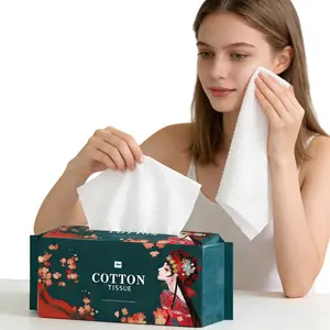 Disposable Face Towels,Ultra Soft ,1/2/4 Packs Face Towelettes for Washing & Drying,Soft Dry Wipes Facial Tissue for Travel,Camping, Home Hand Wipes and Other Outdoor Activities Use,Makeup Remover Dry Wipes,Ultra Soft,Napkin