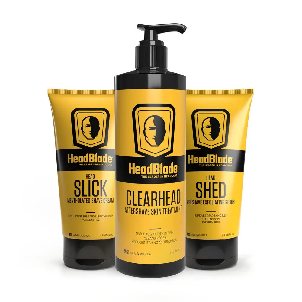 Complete Shaving Cream System Head Shave Products Aftershave Foam