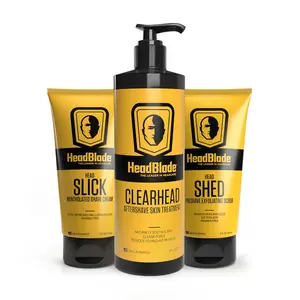 Complete Shaving Cream System Head Shave Products Aftershave Foam
