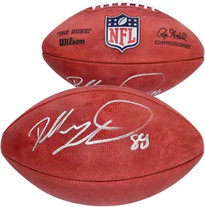 Dallas Goedert Philadelphia Eagles Autographed Wilson Duke Full Color Pro Football - Fanatics Authentic Certified