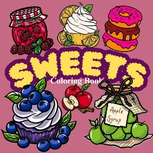 SWEETS Coloring Book