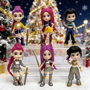 【6-Piece Set】 Desktop Ornament - K-Pop Doll Set, a Christmas gift loved by children and adults.