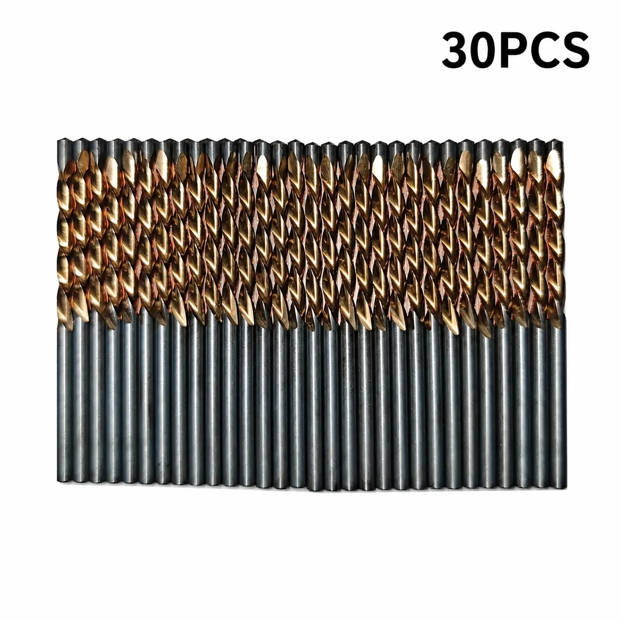 30PCS Drywall Cutting Bits, 1/8" Shank 1/8" Tip Diameter Spiral Saw Guide Point Bits, 2.35 Inches 3/4" Cutting Depth Rotary Tool Accessories for Drywall Outlet Boxes, Wall Openings
