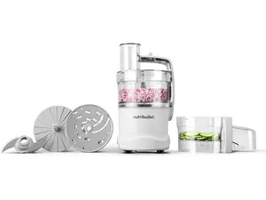 NutriBullet Limitless Food Processor NBP50300AW Matte White