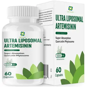 MuuKoo 500 mg Artemisinin for Maximum Absorption, Bio-Qurecetin phytosome Extract(Artemisia Annua) with Quercetin Phytosome 200 mg, 60 capsul