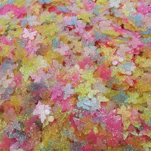 20g,Sliver/Assorted Colors Butterfly Sequins for Crafts - Multicolor Glitter Confetti - For DIY Projects, Nail Art, Clothing, Glass, Vase, Phone Case, Wedding Dress, Dance Costumes - Ideal for Crafting Enthusiasts & DIY Lovers Glitter Sequins