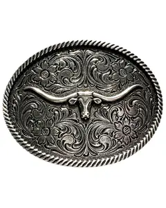 Boot Barn Unisex Longhorn Belt Buckle - Bb004