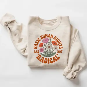 Radical Left Agenda Political Sweatshirt, Equality Justice Climate Rights Long Sleeve, Funny Democrat Liberal Satire Sweatshirt, Activist Gift