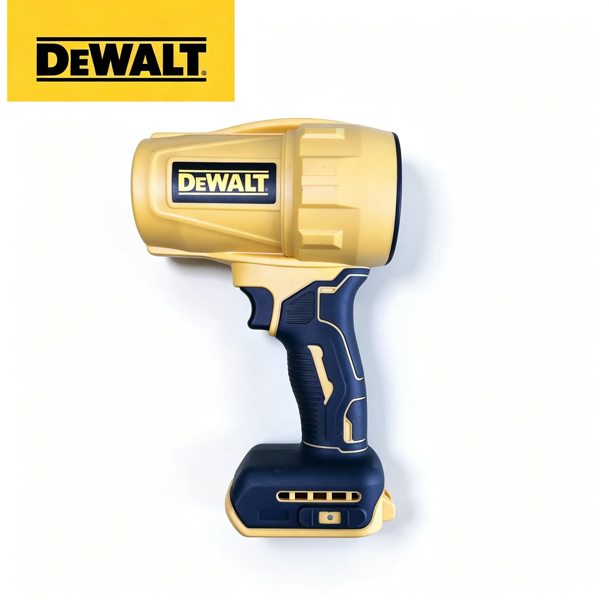 Dewalt DCE100B 20V MAX Compact Cordless Jobsite Blower - 3-Speed, Trigger Lock, Bare-Tool Power Tool for Jobsite Dust Clearing, Yard Debris Removal