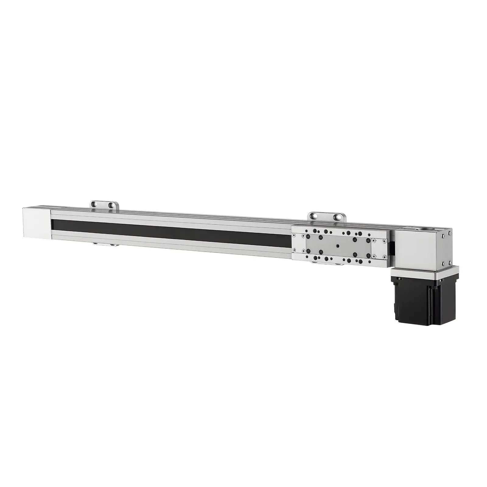 VEVOR 1-Piece Aluminum Alloy Corrosion-Resistant Belt-Drive CNC Linear Motion Stage Actuator, 600mm Stroke, Nema34 Stepper Motor