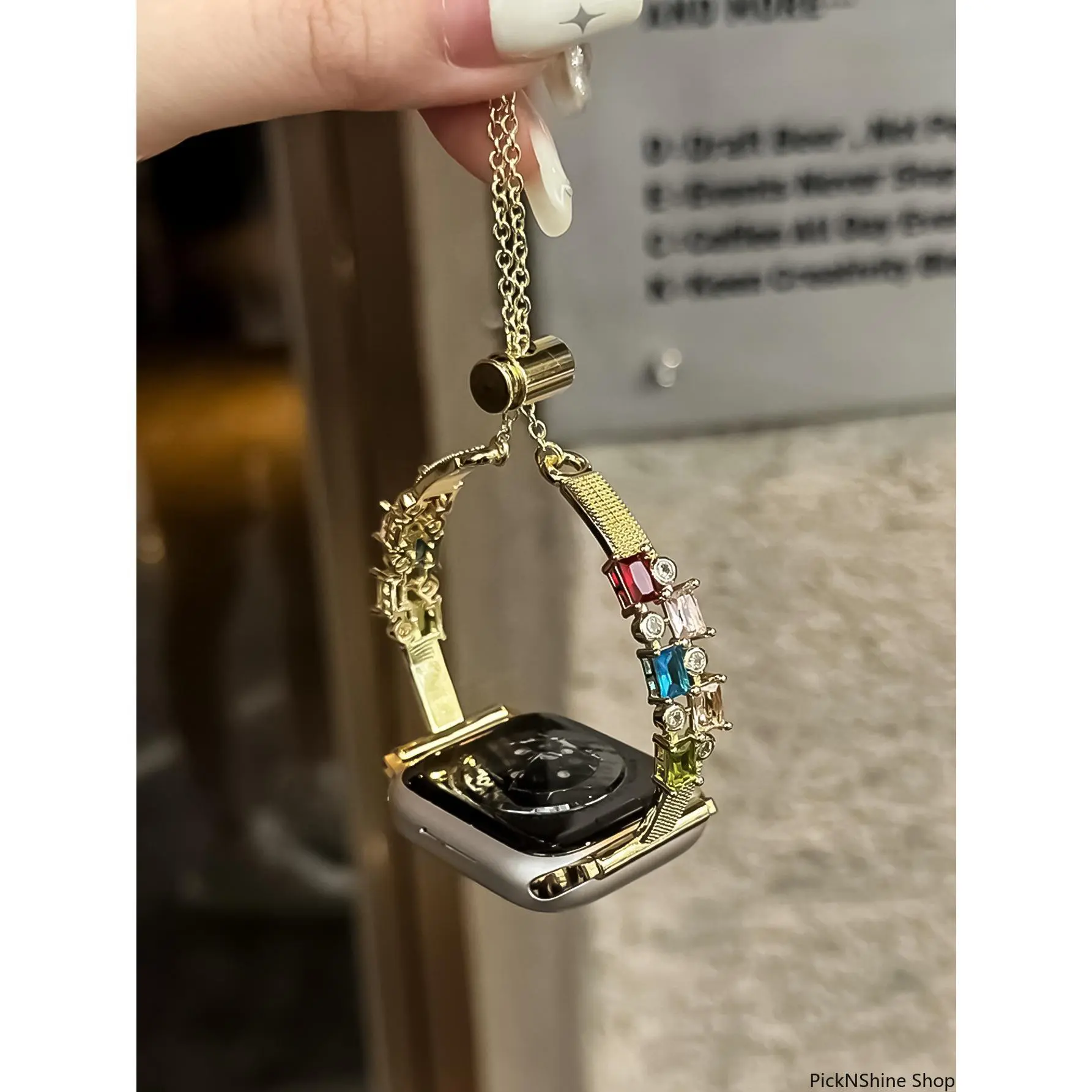 Square Candy Rhinestone 【Gold】