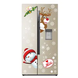 80PCS / 200PCS Christmas Element Window Decals: Santa + Snowmen Packs to Deck Your Windows