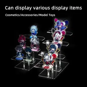 Acrylic transparent display frame, suitable for perfume, cologne, skin care products, cosmetics, handmade. Easy to install, applicable through multiple channels