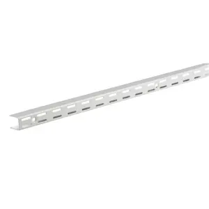 Rubbermaid 3Q73-00-WHT Track Upright Steel White - 40 in. 25 in. - pack of 10