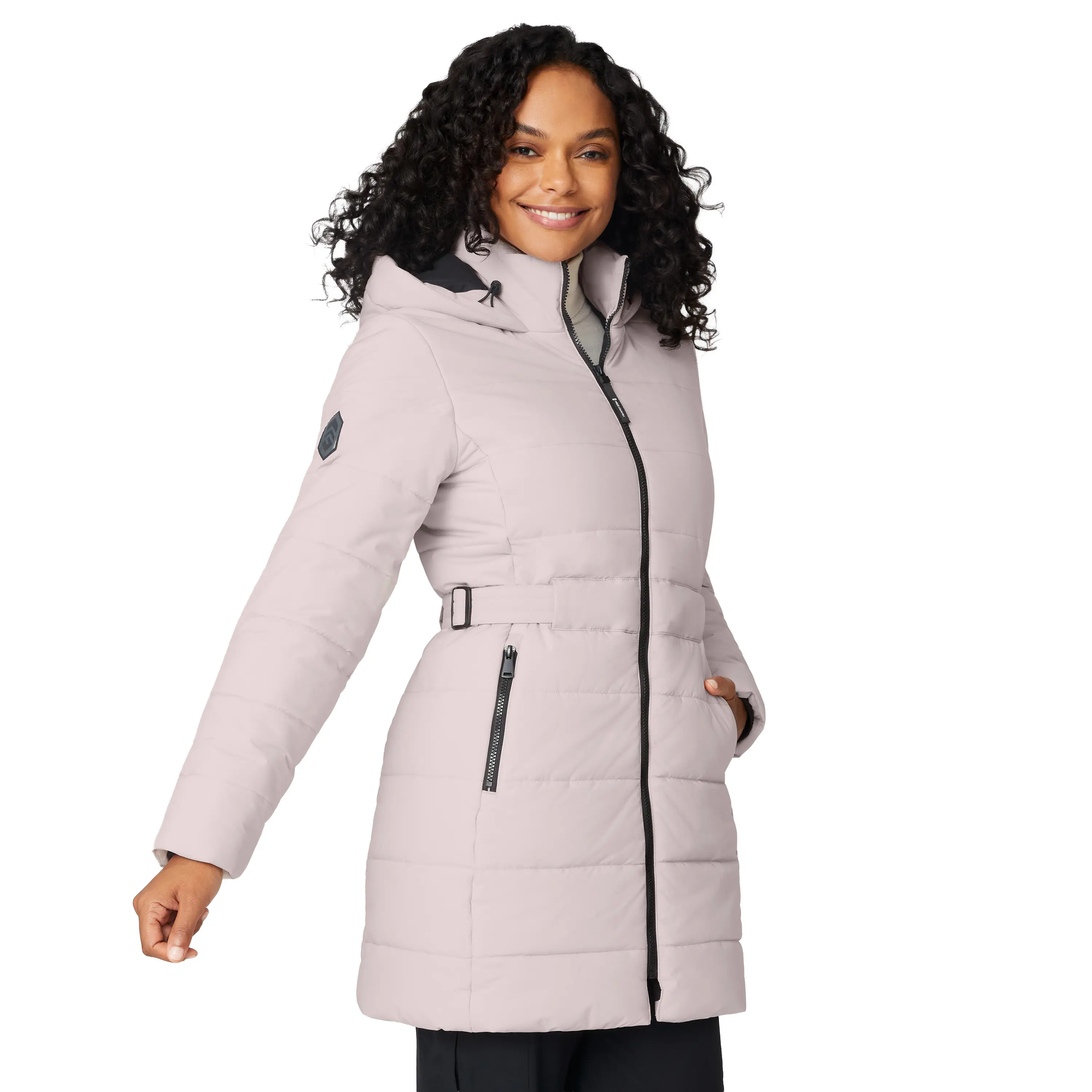 Free Country Women's Cirrus Quilted Long Puffer Jacket Free Country Women's Cirrus Quilted Long Puffer Jacket