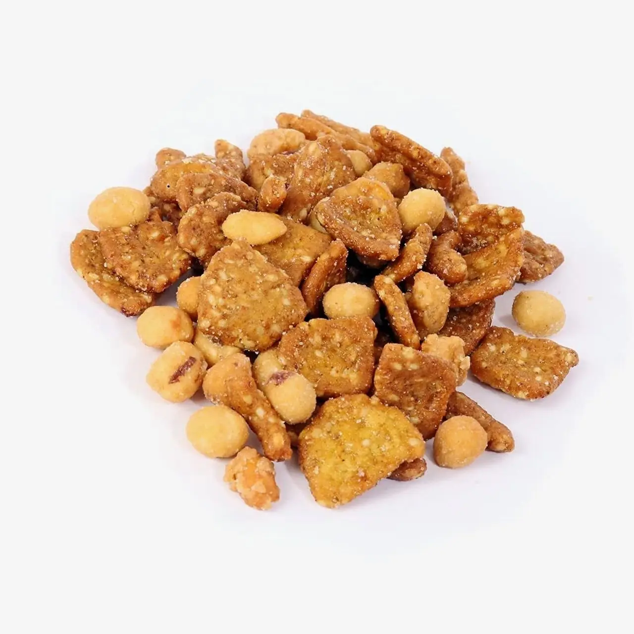 Oregon Farm Fresh Snacks Honey Roasted Mixed Nuts Snack Mix - Locally Made Honey Roasted Peanuts, Toffee Peanuts & Sesame Sticks Snacks - Perfect Sweet & Salty Nut Mix (16oz)