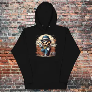 Mario on the Block - Classic Premium Hoodie