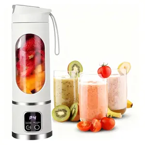 Multifunctional Lemon Juicer & Baby Food Blender - Smart LED Display, Easy-Use Portable Leak Proof Design for Smoothies Liquid Diet, Shakes & Baby Food，Best Compact Blender for Home & Travel, Lemon Juicer，Fathers Day Gift，dealsforyoudays，Back To School