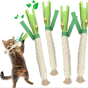 Creative Pet Toys, Wooden Onions Cat & Dog Chewing Stick, Interactive Teeth Cleaning Toy, Bite-Resistant Self-Exciting Pet Supplies