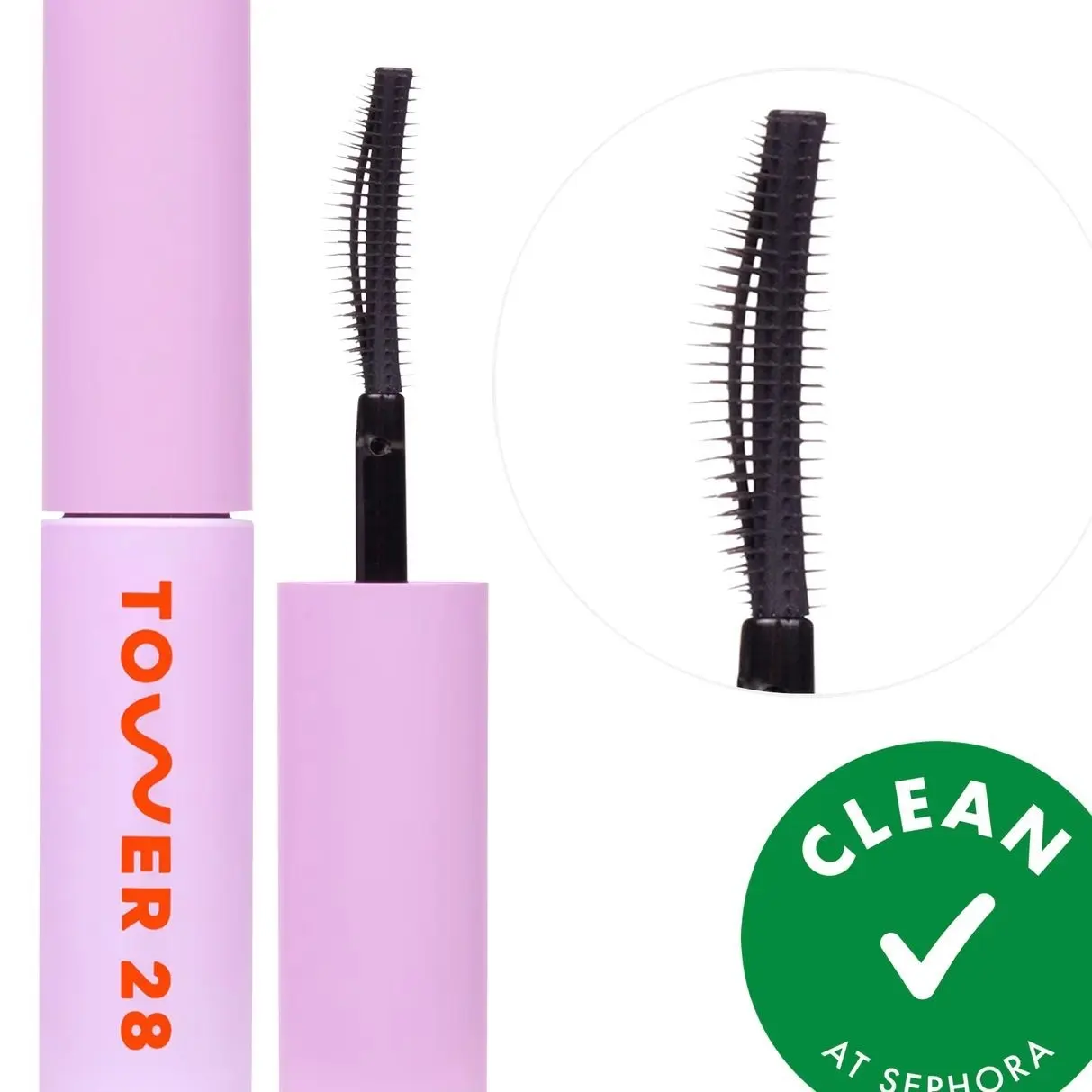 Tower 28 Beauty Mini MakeWaves Lengthening + Volumizing Mascara