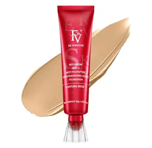 FV Matte Waterproof Foundation-Longwear Transfer-Proof, with Medium to Full Coverage, Oil-control & Lightweight, Liquid Foundation Makeup for Normal/Oily Skin, 30g, Natural Beige