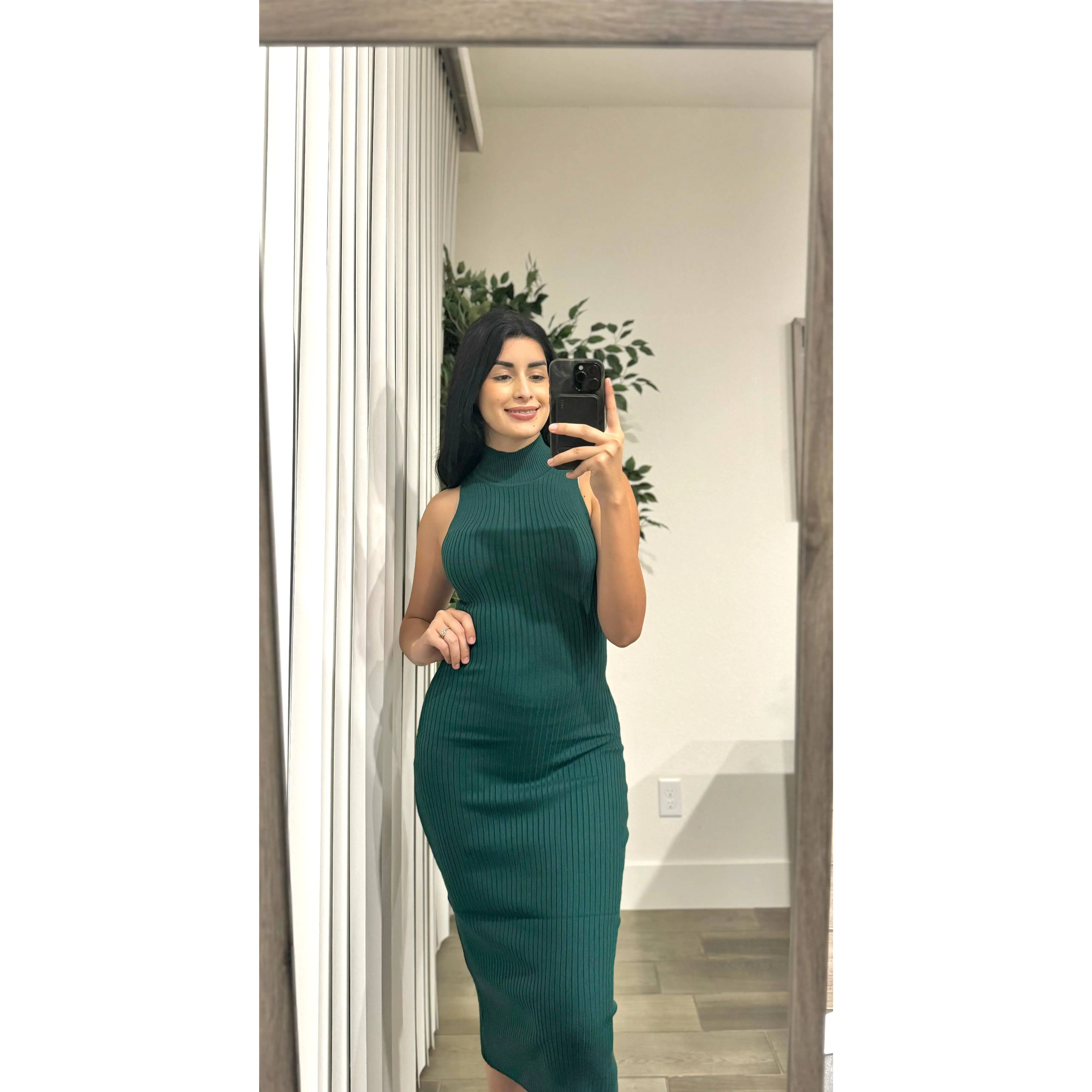 Green Midi Dress